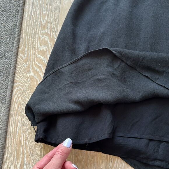 Sunday Best Aritzia Spencer Dress Cowl-Neck Mini Dress Black SzM - Picture 7 of 13